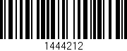 Código de barras (EAN, GTIN, SKU, ISBN): '1444212'