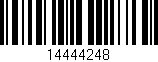 Código de barras (EAN, GTIN, SKU, ISBN): '14444248'