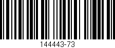 Código de barras (EAN, GTIN, SKU, ISBN): '144443-73'