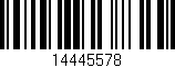 Código de barras (EAN, GTIN, SKU, ISBN): '14445578'