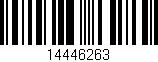 Código de barras (EAN, GTIN, SKU, ISBN): '14446263'