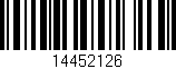 Código de barras (EAN, GTIN, SKU, ISBN): '14452126'