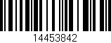 Código de barras (EAN, GTIN, SKU, ISBN): '14453842'