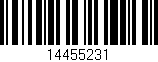 Código de barras (EAN, GTIN, SKU, ISBN): '14455231'