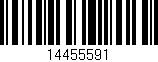 Código de barras (EAN, GTIN, SKU, ISBN): '14455591'