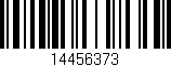 Código de barras (EAN, GTIN, SKU, ISBN): '14456373'