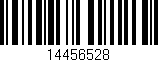 Código de barras (EAN, GTIN, SKU, ISBN): '14456528'