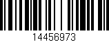 Código de barras (EAN, GTIN, SKU, ISBN): '14456973'