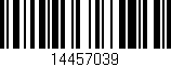 Código de barras (EAN, GTIN, SKU, ISBN): '14457039'
