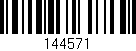 Código de barras (EAN, GTIN, SKU, ISBN): '144571'
