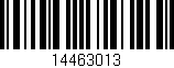 Código de barras (EAN, GTIN, SKU, ISBN): '14463013'