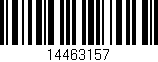 Código de barras (EAN, GTIN, SKU, ISBN): '14463157'