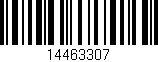 Código de barras (EAN, GTIN, SKU, ISBN): '14463307'