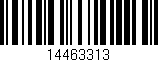 Código de barras (EAN, GTIN, SKU, ISBN): '14463313'