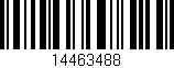Código de barras (EAN, GTIN, SKU, ISBN): '14463488'