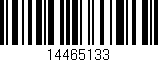 Código de barras (EAN, GTIN, SKU, ISBN): '14465133'