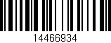 Código de barras (EAN, GTIN, SKU, ISBN): '14466934'
