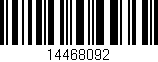 Código de barras (EAN, GTIN, SKU, ISBN): '14468092'