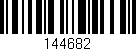Código de barras (EAN, GTIN, SKU, ISBN): '144682'