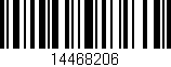 Código de barras (EAN, GTIN, SKU, ISBN): '14468206'