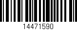 Código de barras (EAN, GTIN, SKU, ISBN): '14471590'