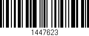 Código de barras (EAN, GTIN, SKU, ISBN): '1447623'