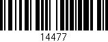 Código de barras (EAN, GTIN, SKU, ISBN): '14477'
