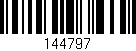 Código de barras (EAN, GTIN, SKU, ISBN): '144797'
