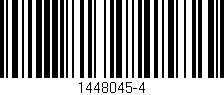 Código de barras (EAN, GTIN, SKU, ISBN): '1448045-4'