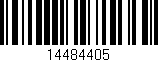 Código de barras (EAN, GTIN, SKU, ISBN): '14484405'
