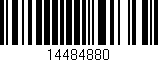 Código de barras (EAN, GTIN, SKU, ISBN): '14484880'
