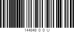 Código de barras (EAN, GTIN, SKU, ISBN): '144848_0_0_U'