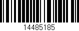 Código de barras (EAN, GTIN, SKU, ISBN): '14485185'