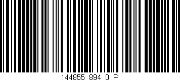 Código de barras (EAN, GTIN, SKU, ISBN): '144855_894_0_P'