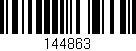 Código de barras (EAN, GTIN, SKU, ISBN): '144863'