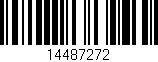 Código de barras (EAN, GTIN, SKU, ISBN): '14487272'