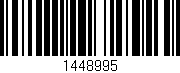 Código de barras (EAN, GTIN, SKU, ISBN): '1448995'