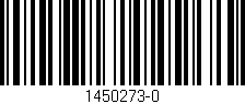 Código de barras (EAN, GTIN, SKU, ISBN): '1450273-0'
