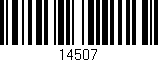 Código de barras (EAN, GTIN, SKU, ISBN): '14507'