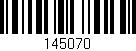 Código de barras (EAN, GTIN, SKU, ISBN): '145070'