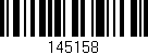 Código de barras (EAN, GTIN, SKU, ISBN): '145158'