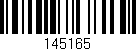 Código de barras (EAN, GTIN, SKU, ISBN): '145165'