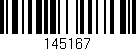 Código de barras (EAN, GTIN, SKU, ISBN): '145167'