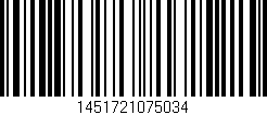 Código de barras (EAN, GTIN, SKU, ISBN): '1451721075034'