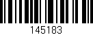 Código de barras (EAN, GTIN, SKU, ISBN): '145183'