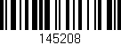 Código de barras (EAN, GTIN, SKU, ISBN): '145208'