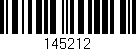 Código de barras (EAN, GTIN, SKU, ISBN): '145212'