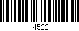 Código de barras (EAN, GTIN, SKU, ISBN): '14522'