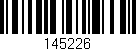 Código de barras (EAN, GTIN, SKU, ISBN): '145226'