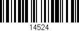 Código de barras (EAN, GTIN, SKU, ISBN): '14524'